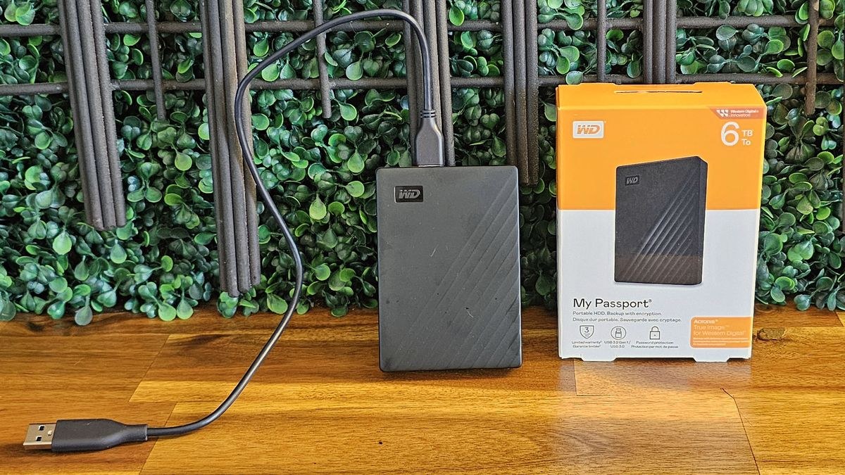 WD My Passport 6TB with box