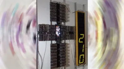 Self-taught tinkerer demos working room-sized Cold War-era supercomputer with vacuum tubes — takes 15 minutes to warm up and smells like burning dust, 8-bit design uses 460 recycled 1950s Soviet tubes