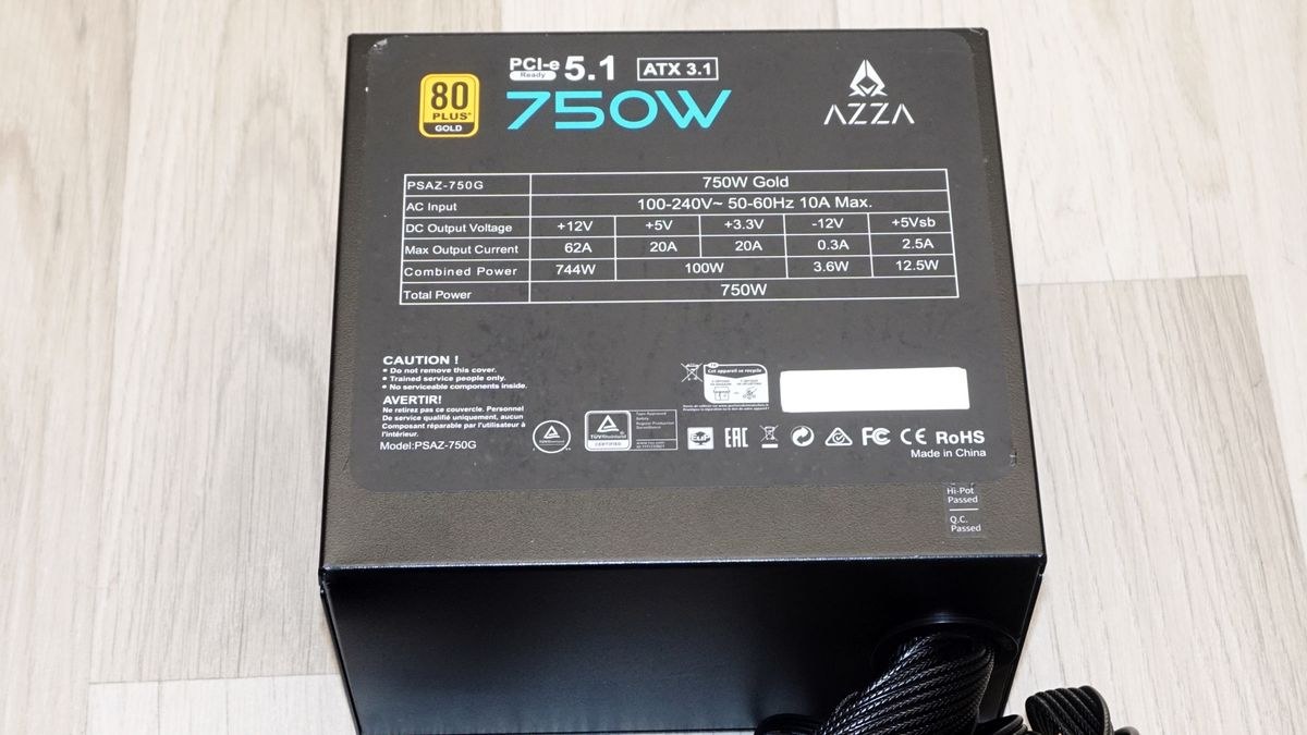 AZZA PSAZ-750G ATX 3.1