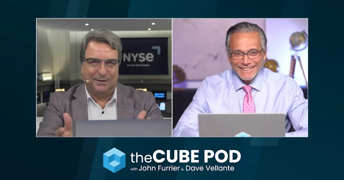 On theCUBE Pod: Dreamforce unveils the agentic dream, and Nscale goes public