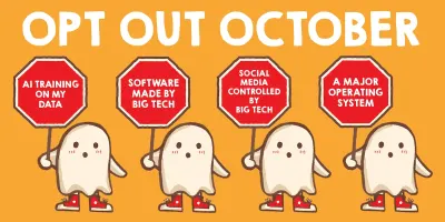 Happy Opt Out October! Let’s Find Real Alternatives to the Tech Giants