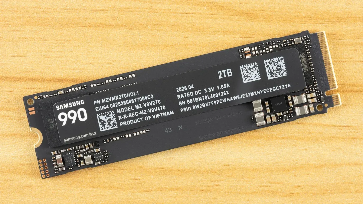Samsung's new 2TB 990 SSD is 38% off at Amazon today