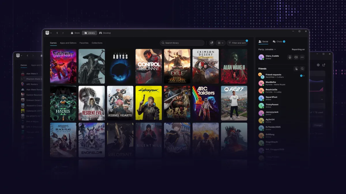 Epic Games vibe codes new launcher because 'programming is hard,' claims it starts 46% faster than Steam