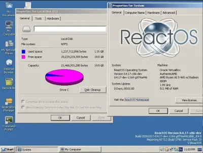 ReactOS reaches major milestone with NTFS install support