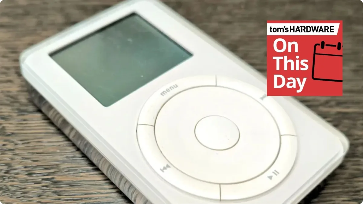 The original Apple iPod debuted 25 years ago today